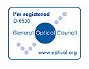 General Optical Council Registered